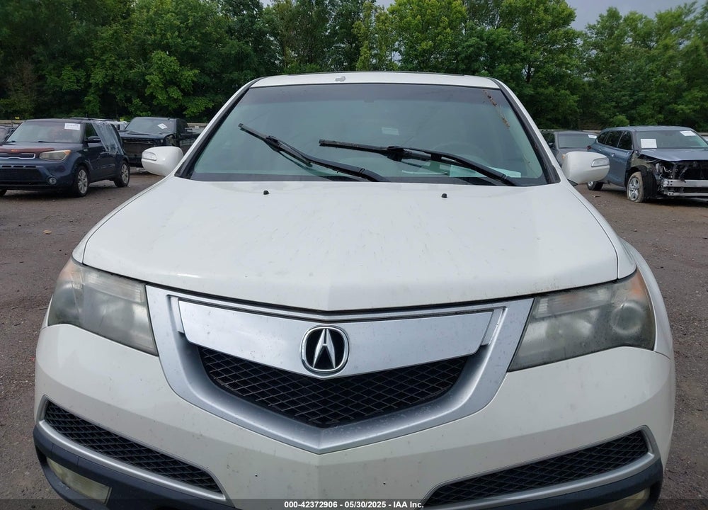2011 ACURA MDX VIN: 2HNYD2H67BH506204