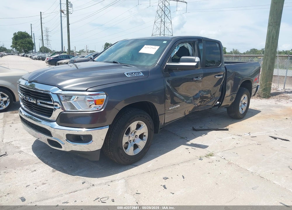 2020 RAM 1500 BIG HORN 4X2 6'4 BOX VIN: 1C6RREBT2LN311820