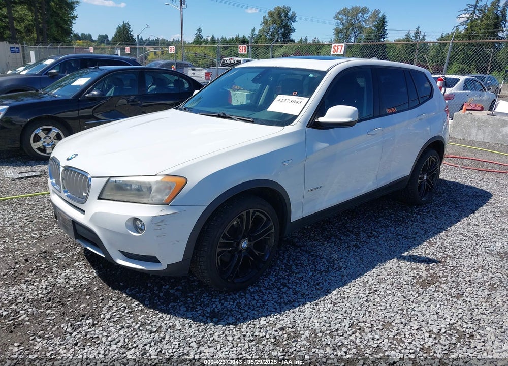 2011 BMW X3 VIN: 5UXWX7C55BL734266