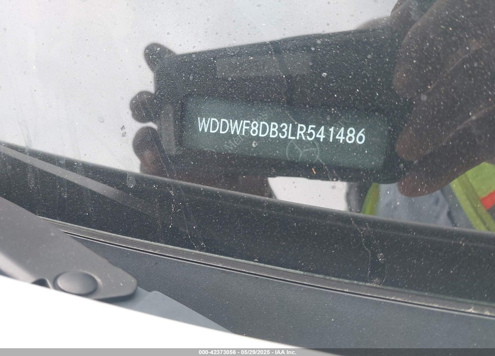 2020 MERCEDES-BENZ C 300 VIN: WDDWF8DB3LR541486