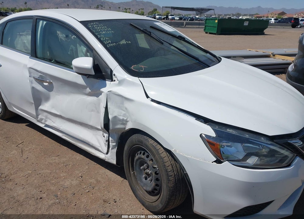 2018 NISSAN SENTRA S VIN: 3N1AB7AP7JY301247