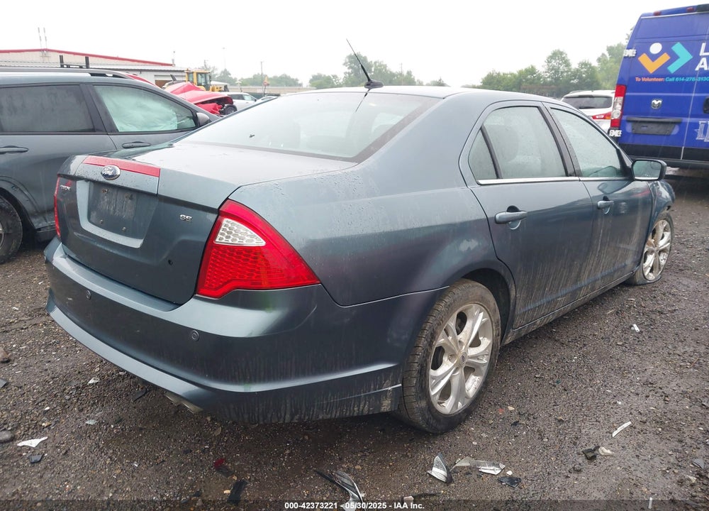 2012 FORD FUSION VIN: 3FAHP0HA6CR360573