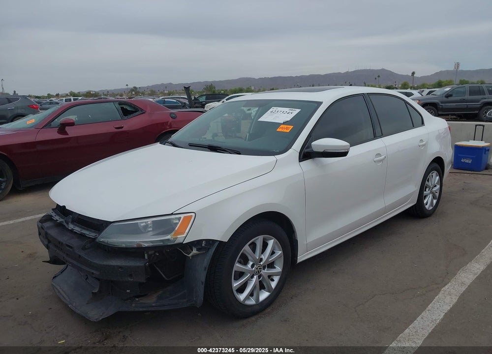 2012 VOLKSWAGEN JETTA 2.5L SE VIN: 3VWDP7AJ3CM300840