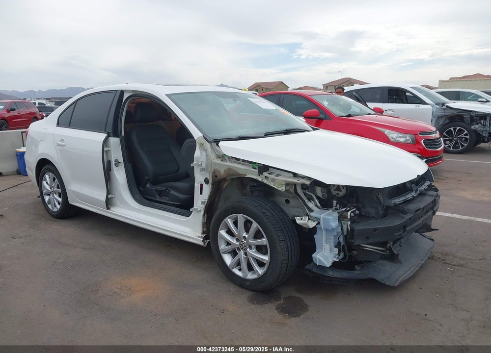 2012 VOLKSWAGEN JETTA 2.5L SE VIN: 3VWDP7AJ3CM300840