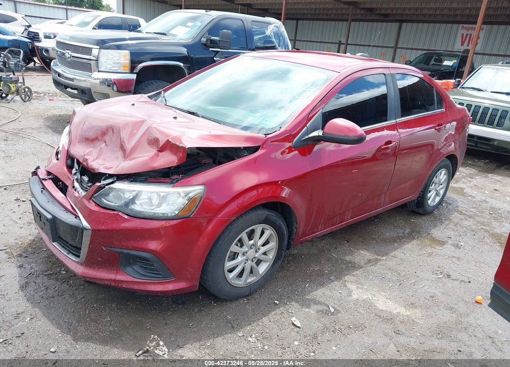 2017 CHEVROLET SONIC LT AUTO VIN: 1G1JD5SH7H4165999