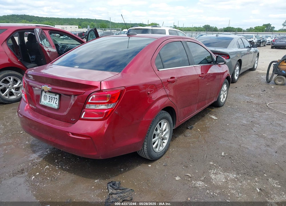 2017 CHEVROLET SONIC LT AUTO VIN: 1G1JD5SH7H4165999