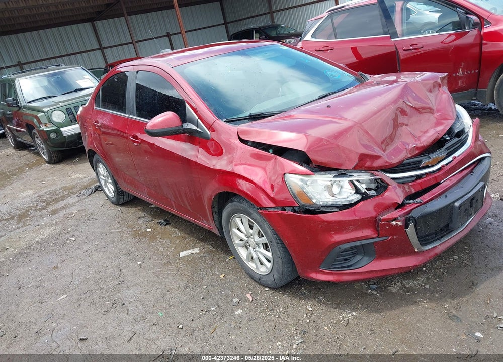 2017 CHEVROLET SONIC LT AUTO VIN: 1G1JD5SH7H4165999
