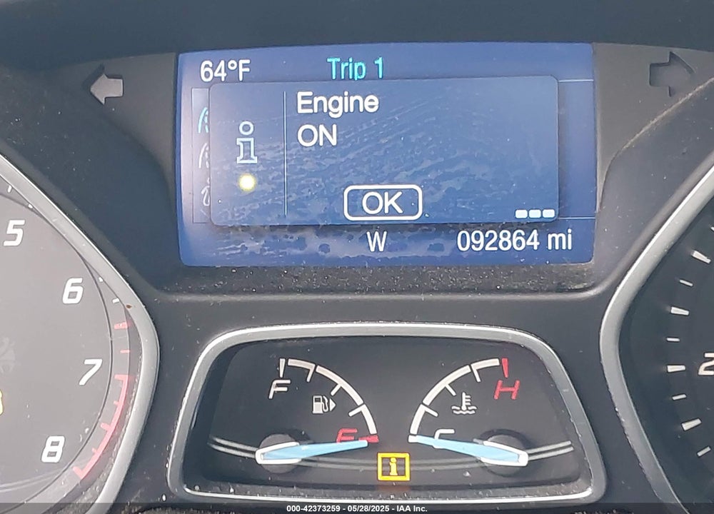 2014 FORD FOCUS VIN: 1FADP3K27EL122914