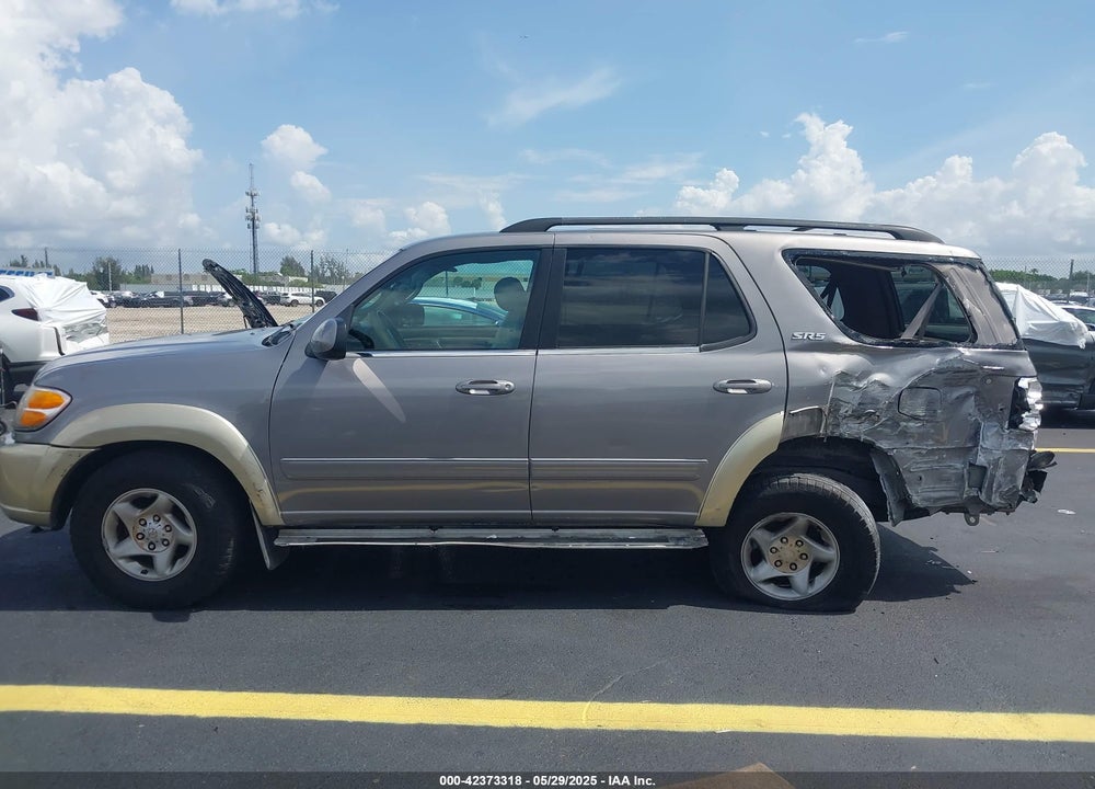 2001 TOYOTA SEQUOIA SR5 V8 VIN: 5TDZT34A41S019250