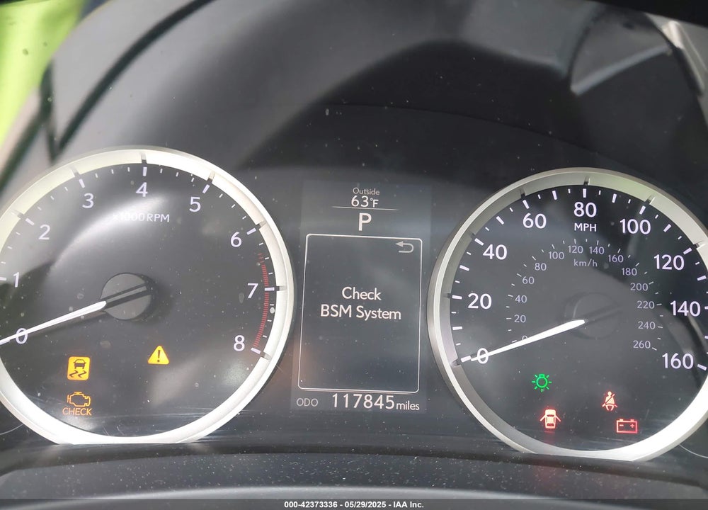 2014 LEXUS IS250 VIN: JTHBF1D26E5018164