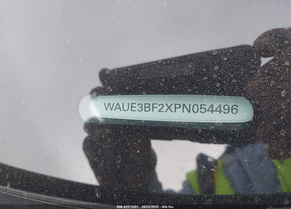 2023 AUDI A6 VIN: WAUE3BF2XPN054496