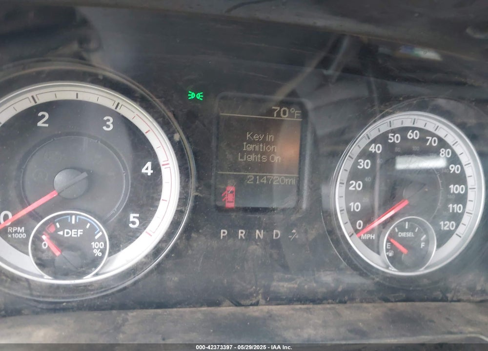 2014 RAM 2500 VIN: 3C6UR5CL9EG187100