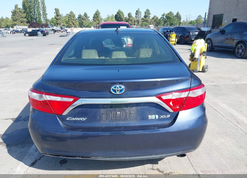 2017 TOYOTA CAMRY HYBRID XLE VIN: 4T1BD1FKXHU225621