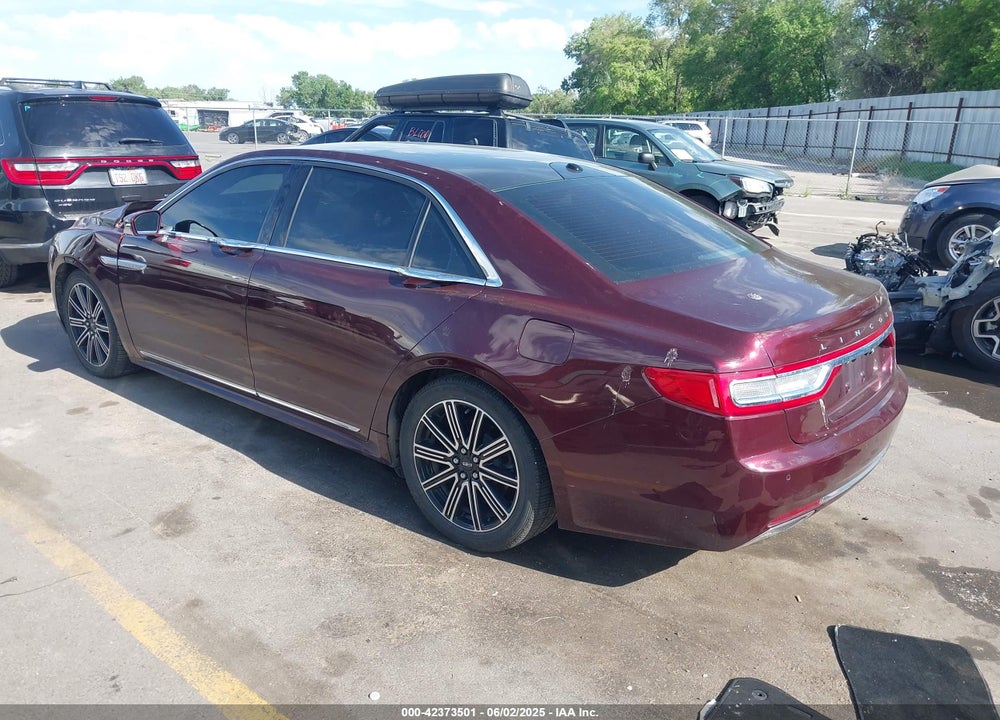 2017 LINCOLN CONTINENTAL RESERVE VIN: 1LN6L9RP3H5603007