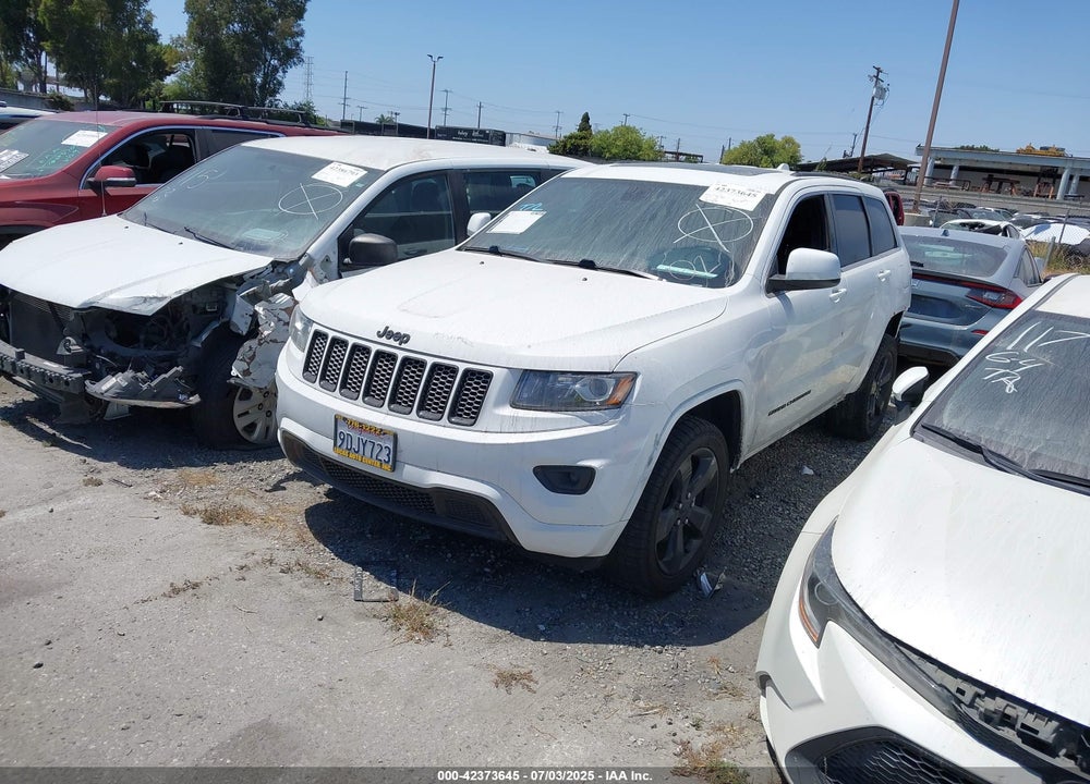 2015 JEEP GRAND CHEROKEE ALTITUDE VIN: 1C4RJFAGXFC141703