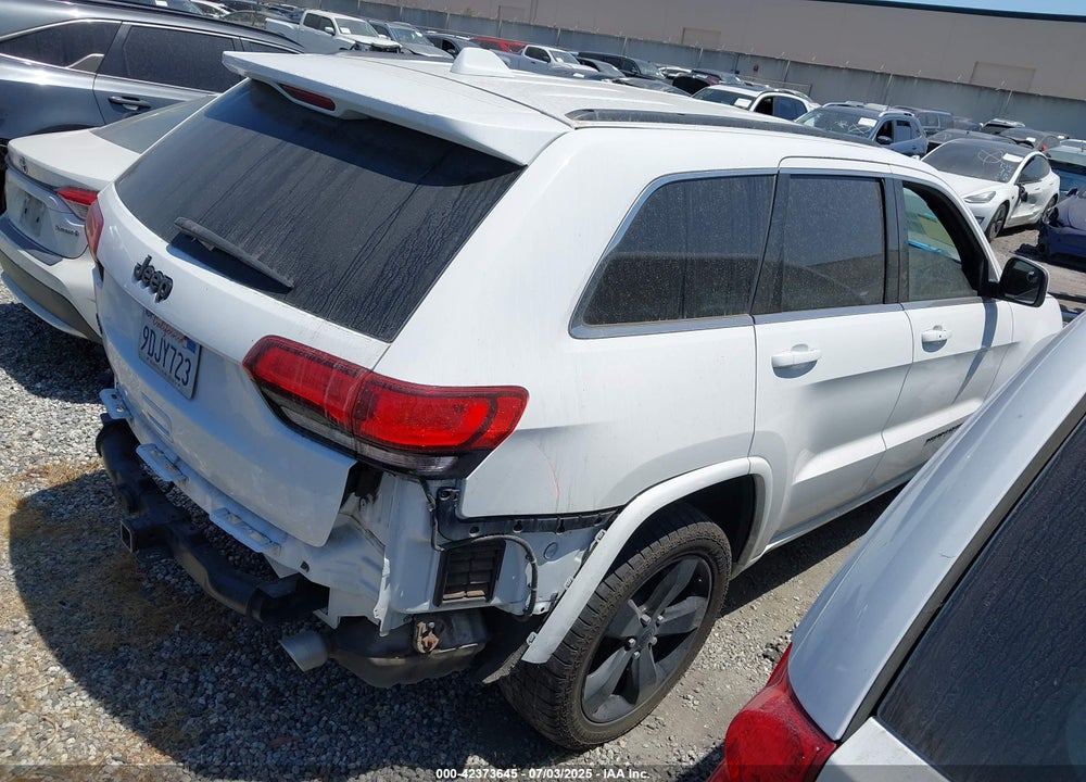 2015 JEEP GRAND CHEROKEE ALTITUDE VIN: 1C4RJFAGXFC141703