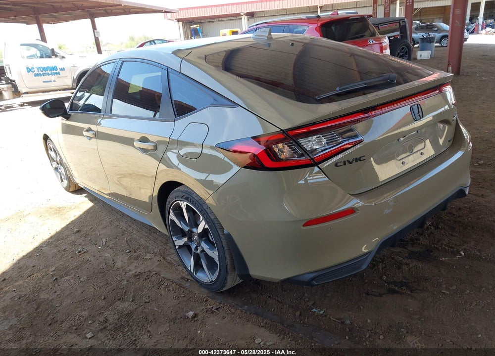 2025 HONDA CIVIC HYBRID VIN: 19XFL4H98SE013231