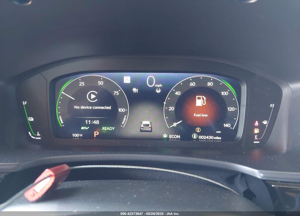 2025 HONDA CIVIC HYBRID VIN: 19XFL4H98SE013231
