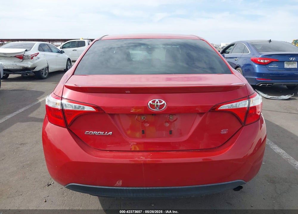 2016 TOYOTA COROLLA VIN: 2T1BURHE1GC570591