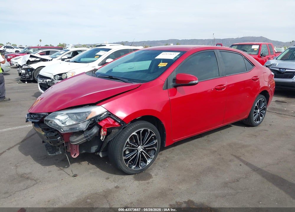 2016 TOYOTA COROLLA VIN: 2T1BURHE1GC570591