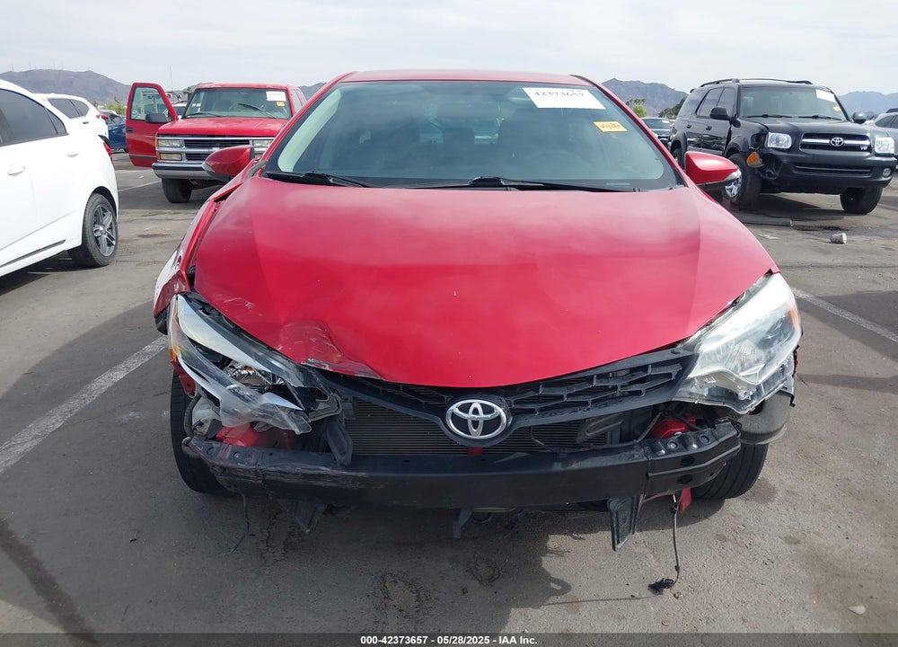 2016 TOYOTA COROLLA VIN: 2T1BURHE1GC570591