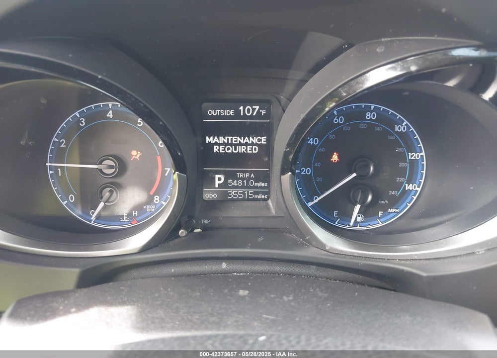 2016 TOYOTA COROLLA VIN: 2T1BURHE1GC570591