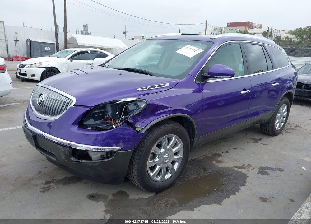 2012 BUICK ENCLAVE PREMIUM VIN: 5GAKRDEDXCJ122544