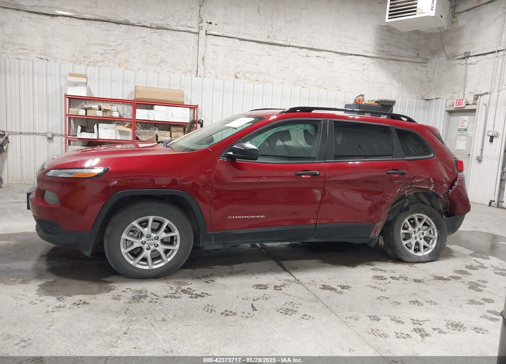 2016 JEEP CHEROKEE SPORT VIN: 1C4PJMAB3GW219139