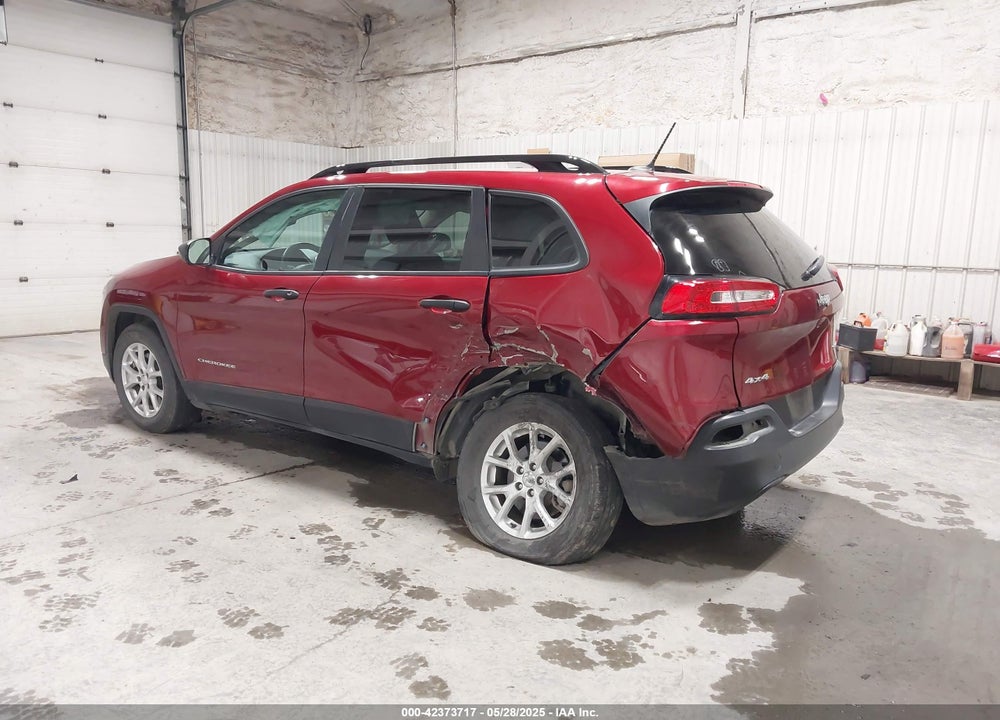 2016 JEEP CHEROKEE SPORT VIN: 1C4PJMAB3GW219139