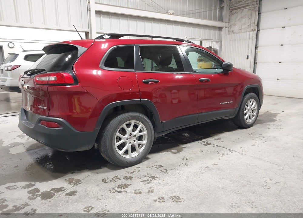 2016 JEEP CHEROKEE SPORT VIN: 1C4PJMAB3GW219139