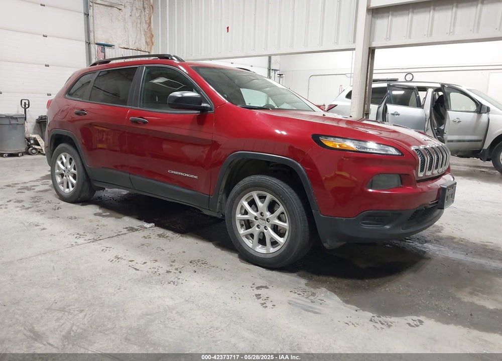 2016 JEEP CHEROKEE SPORT VIN: 1C4PJMAB3GW219139