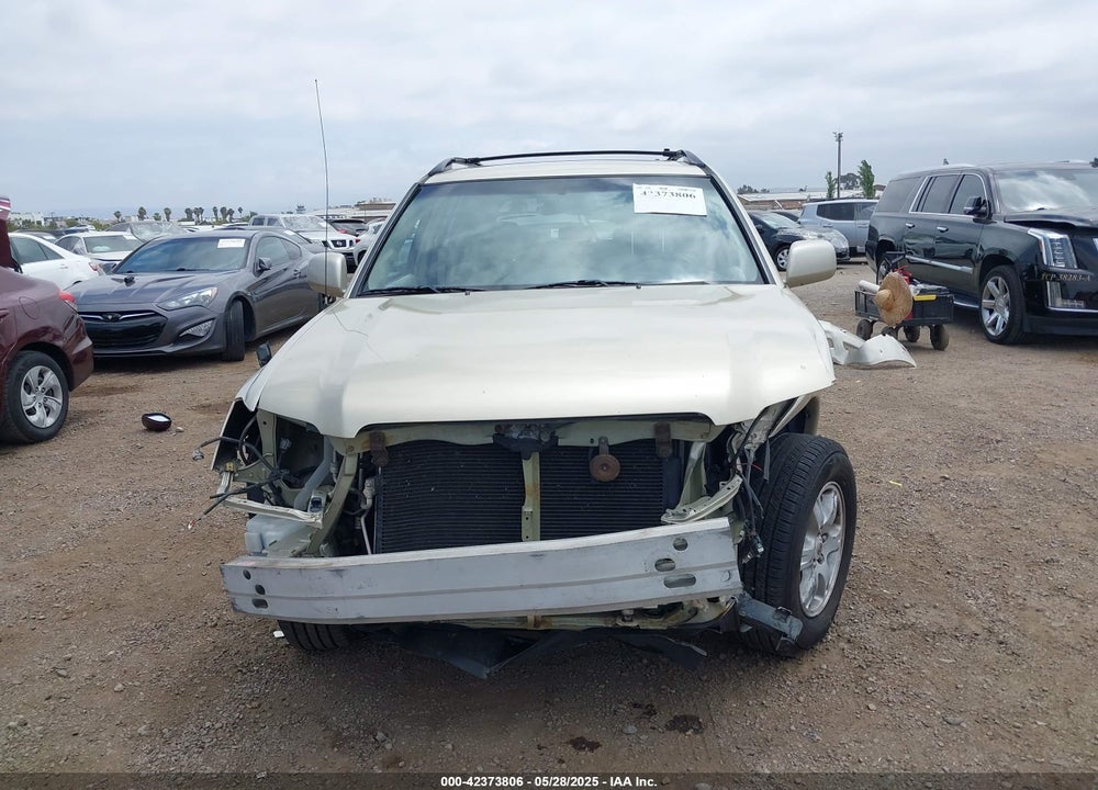 2002 TOYOTA HIGHLANDER V6 VIN: JTEGF21A120036875