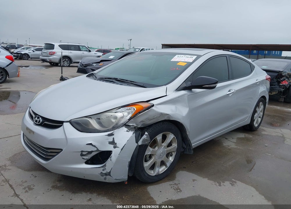 2013 HYUNDAI ELANTRA LIMITED VIN: KMHDH4AE9DU627379