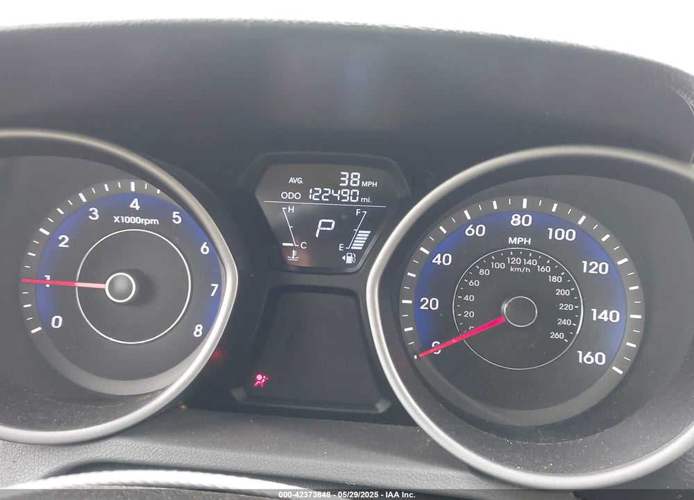 2013 HYUNDAI ELANTRA LIMITED VIN: KMHDH4AE9DU627379