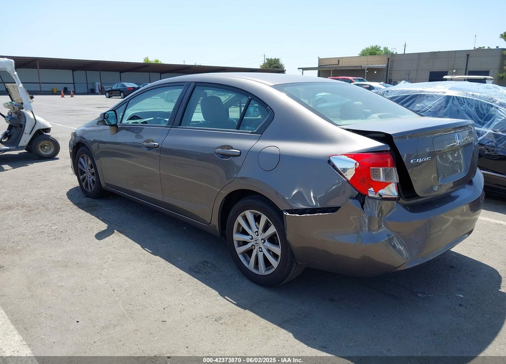2012 HONDA CIVIC EX VIN: 19XFB2F86CE363279