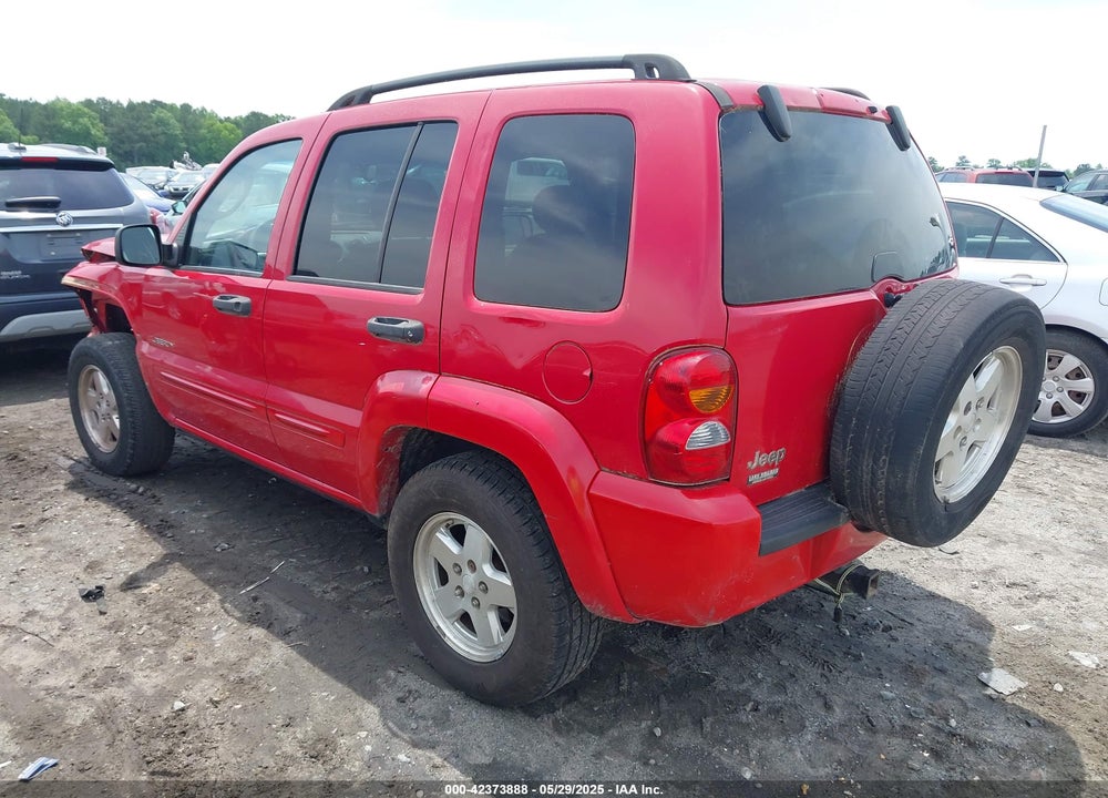 2004 JEEP LIBERTY LIMITED EDITION VIN: 1J4GK58K84W157302