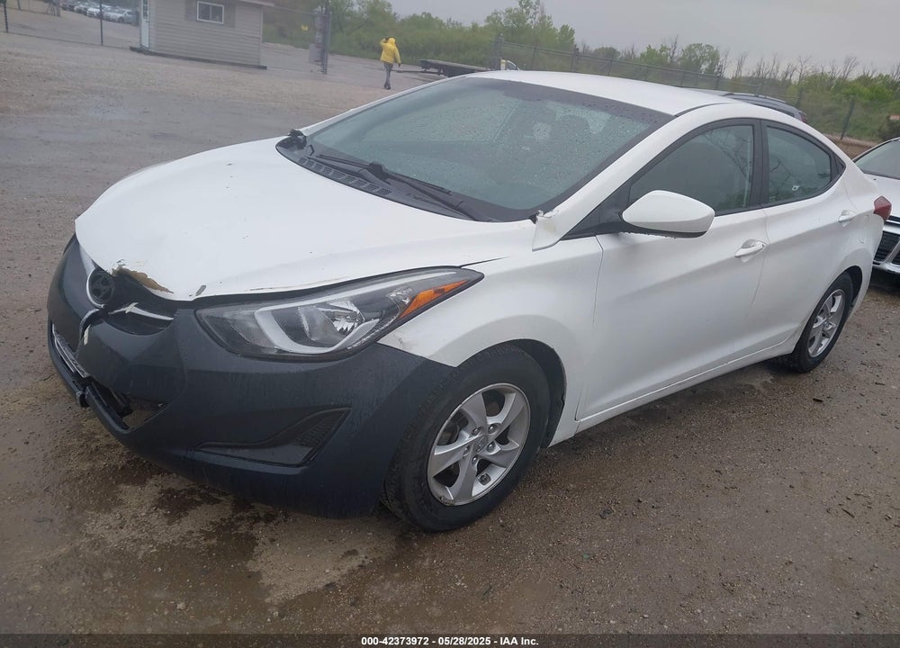 2014 HYUNDAI ELANTRA VIN: 5NPDH4AE5EH505635