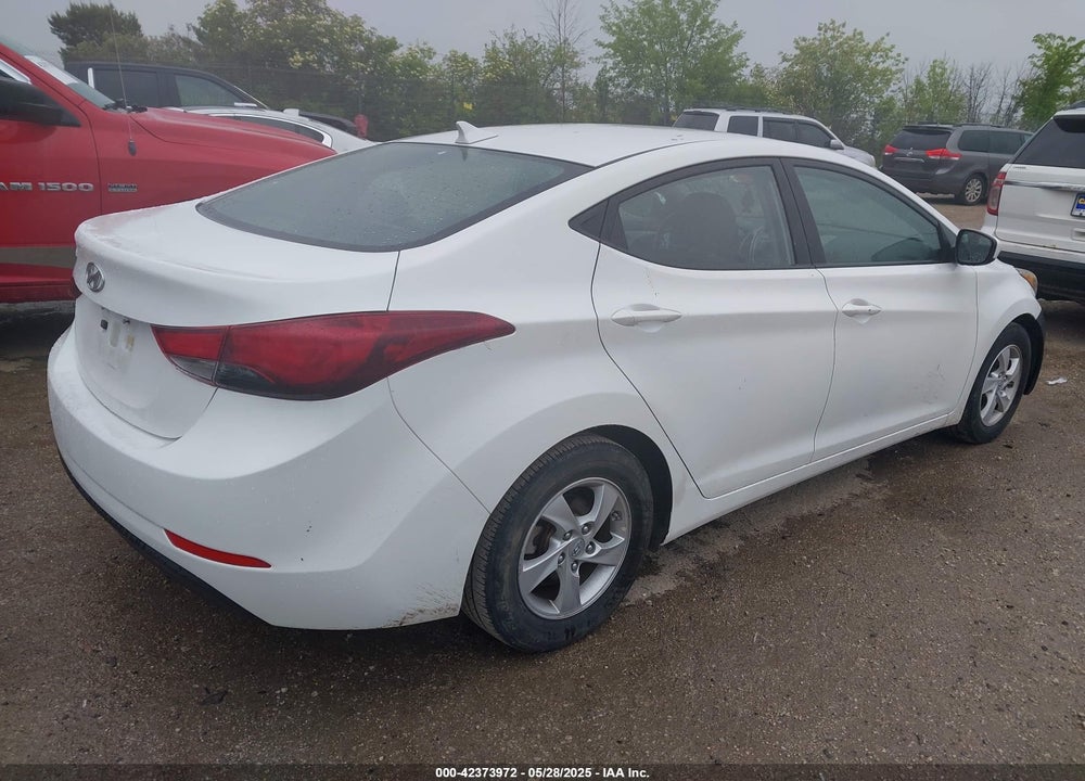 2014 HYUNDAI ELANTRA VIN: 5NPDH4AE5EH505635