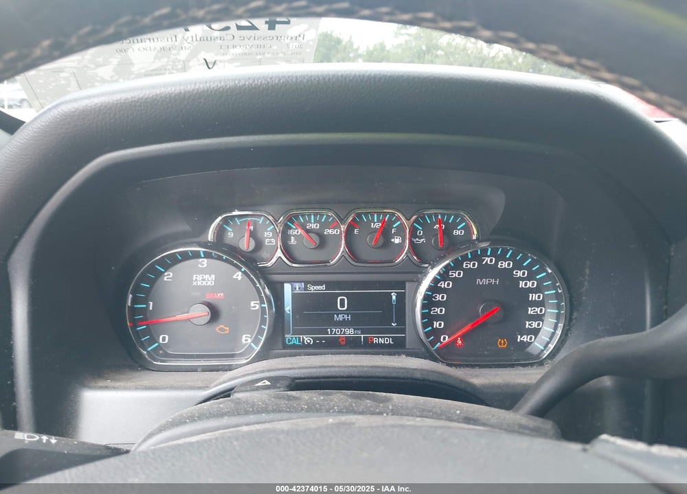 2017 CHEVROLET SILVERADO 1500 VIN: 3GCUKREC5HG178271