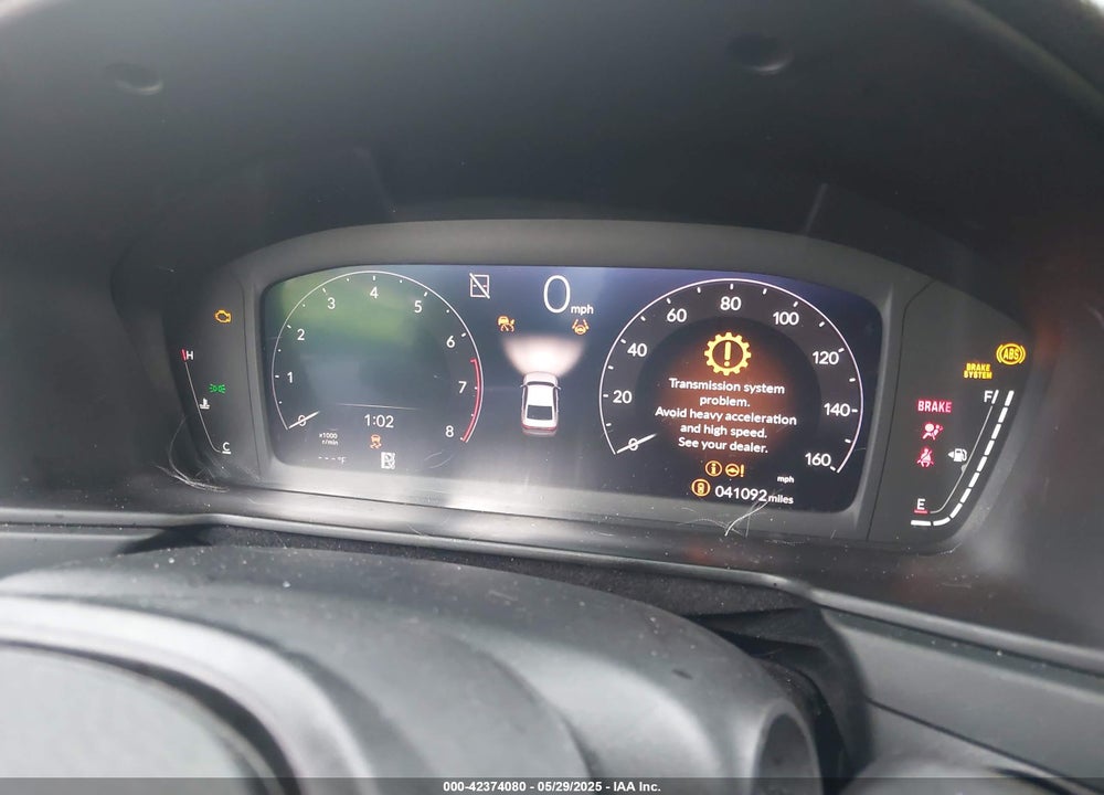 2023 HONDA ACCORD VIN: 1HGCY1F35PA046961