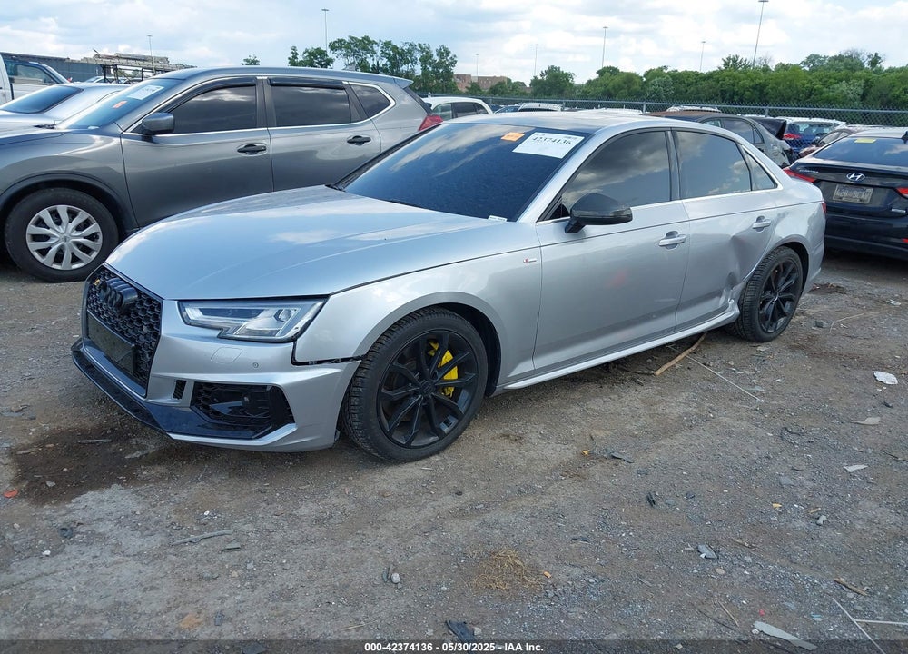 2019 AUDI A4 45 PREMIUM VIN: WAUENAF41KN019473