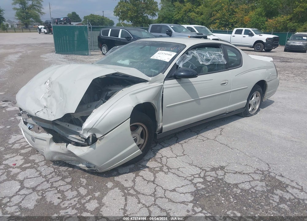 2004 CHEVROLET MONTE CARLO LS VIN: 2G1WW12E449370816