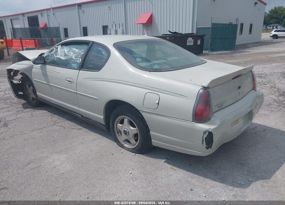 2004 CHEVROLET MONTE CARLO LS VIN: 2G1WW12E449370816