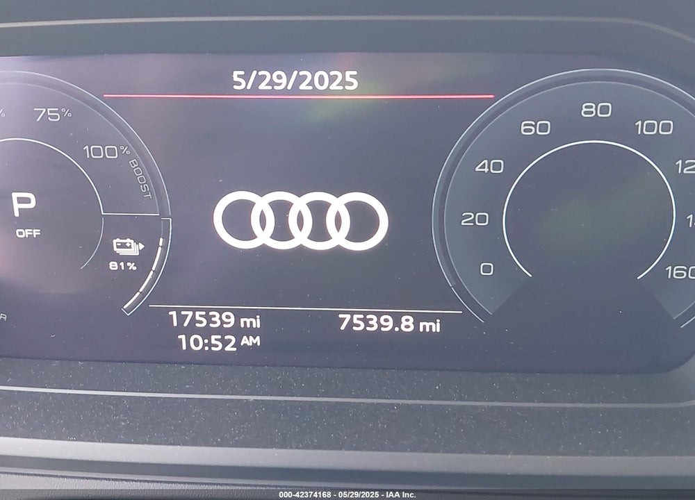 2024 AUDI Q4 E-TRON SPORTBACK VIN: WA122BFZ2RP023525