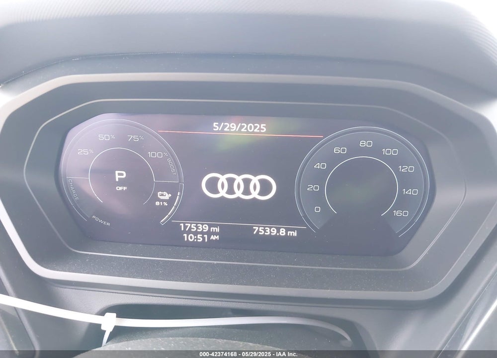 2024 AUDI Q4 E-TRON SPORTBACK VIN: WA122BFZ2RP023525