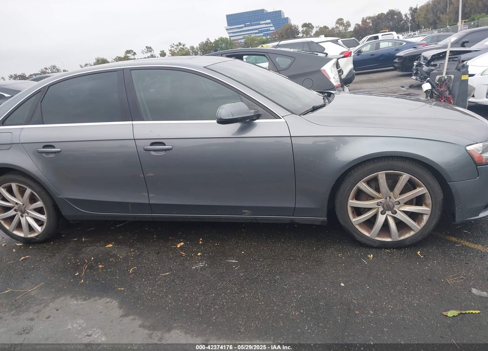 2013 AUDI A4 2.0T PREMIUM VIN: WAUEFAFL0DA195252