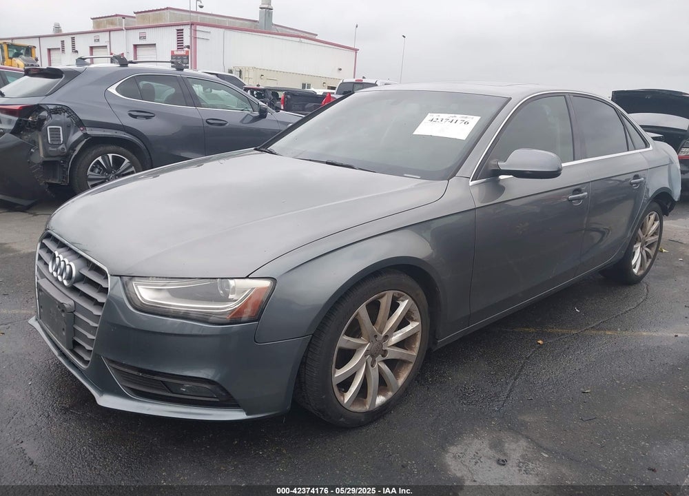 2013 AUDI A4 2.0T PREMIUM VIN: WAUEFAFL0DA195252