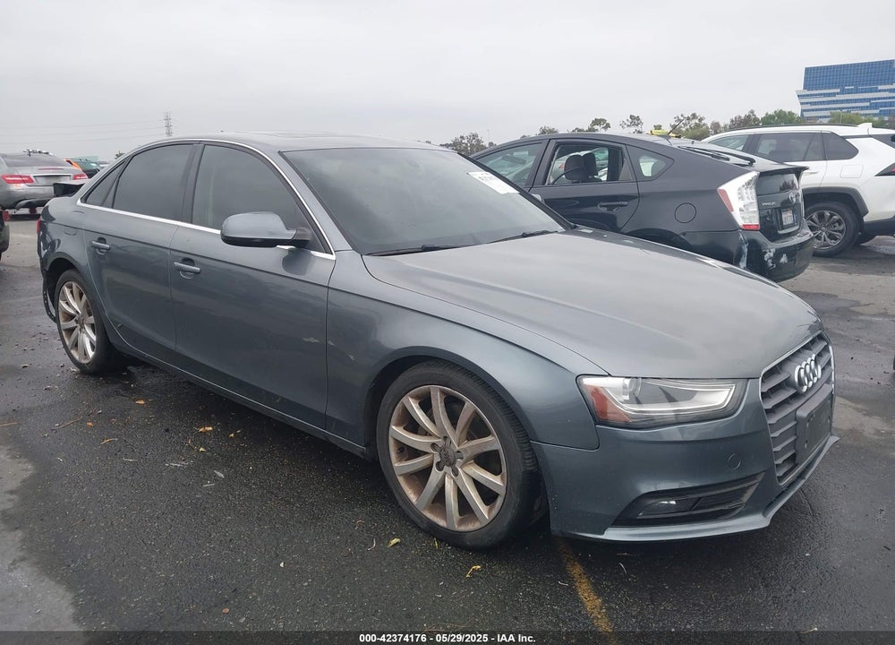2013 AUDI A4 2.0T PREMIUM VIN: WAUEFAFL0DA195252