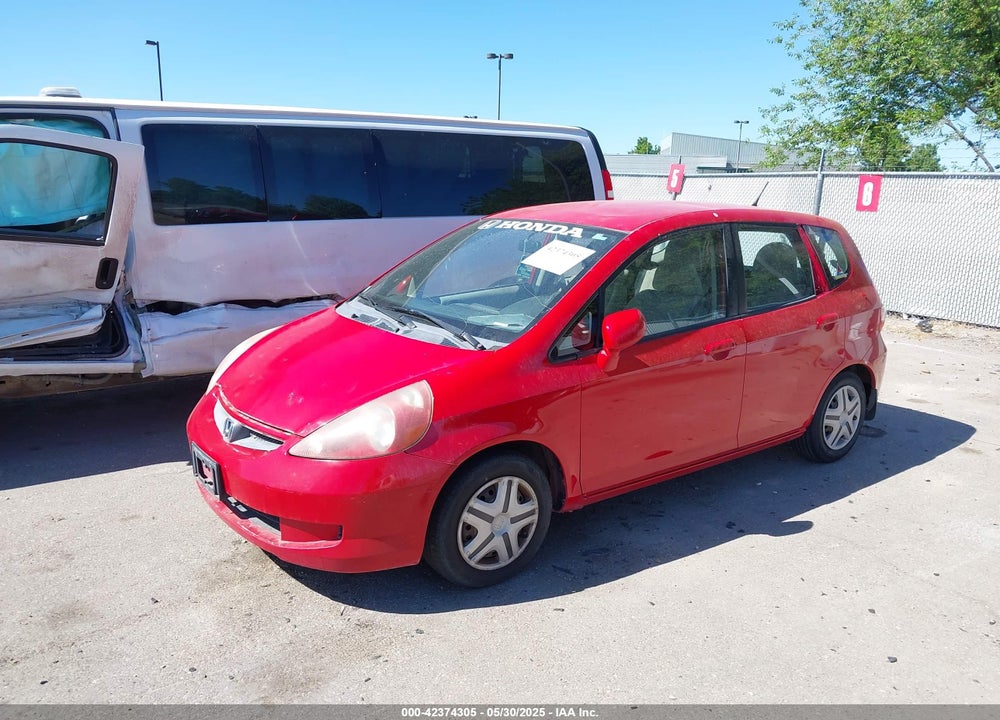 2007 HONDA FIT VIN: JHMGD37427S060145