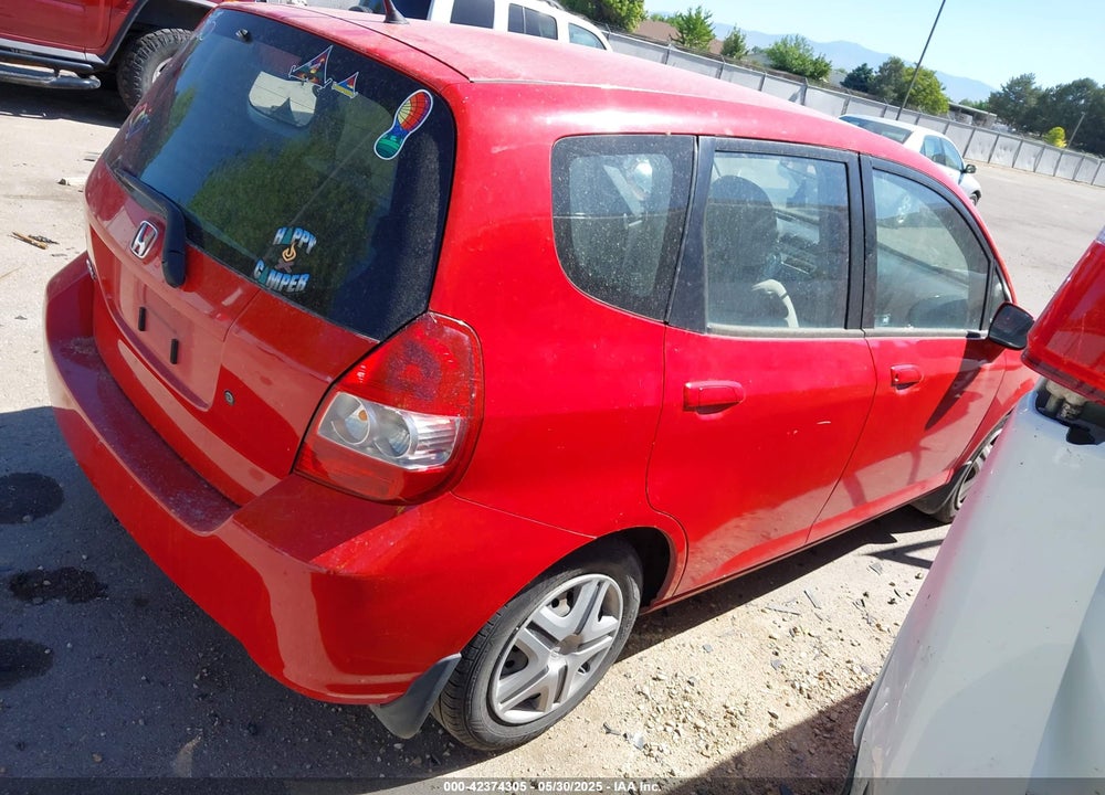 2007 HONDA FIT VIN: JHMGD37427S060145